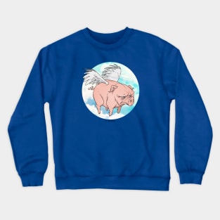 The Flying Pig Crewneck Sweatshirt